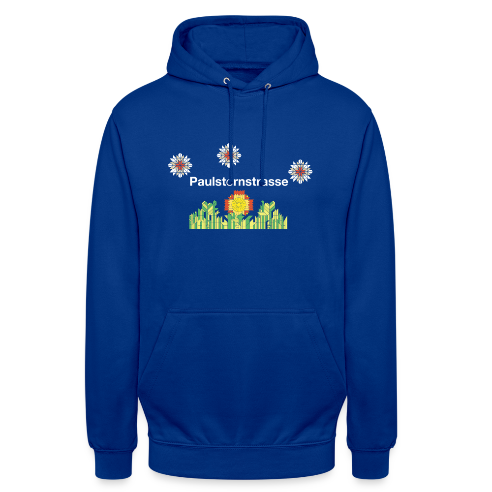 Paulsternstrasse - Unisex Hoodie - Royalblau