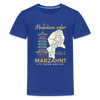 Malediven oder Marzahn - Teenager Premium T-Shirt - Königsblau