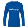 keen Pappenstiel! - Frauen Sport Langarmshirt - Royalblau