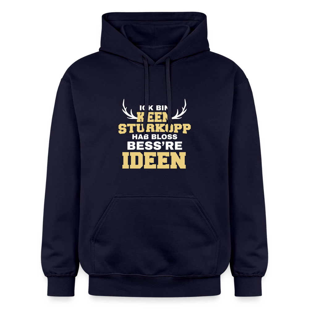 Ick bin keen Sturkopp - Hoodie - Navy