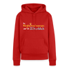 Bei Klugheitsschmerzen wär' ick unsterblich - Frauen Premium Hoodie - Rot