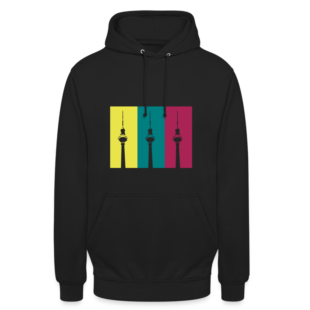 Berlin Retro - Unisex Hoodie - Schwarz