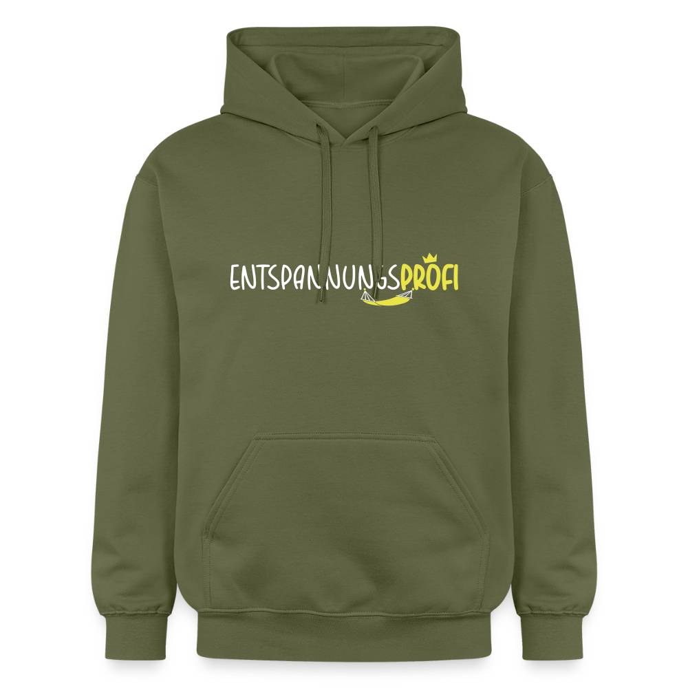 Entspannungsprofi - Hoodie - Militärgrün