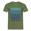 Spandau Planet Earth - Männer Premium T-Shirt - Militärgrün