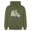 Berliner Finger - Hoodie - Militärgrün