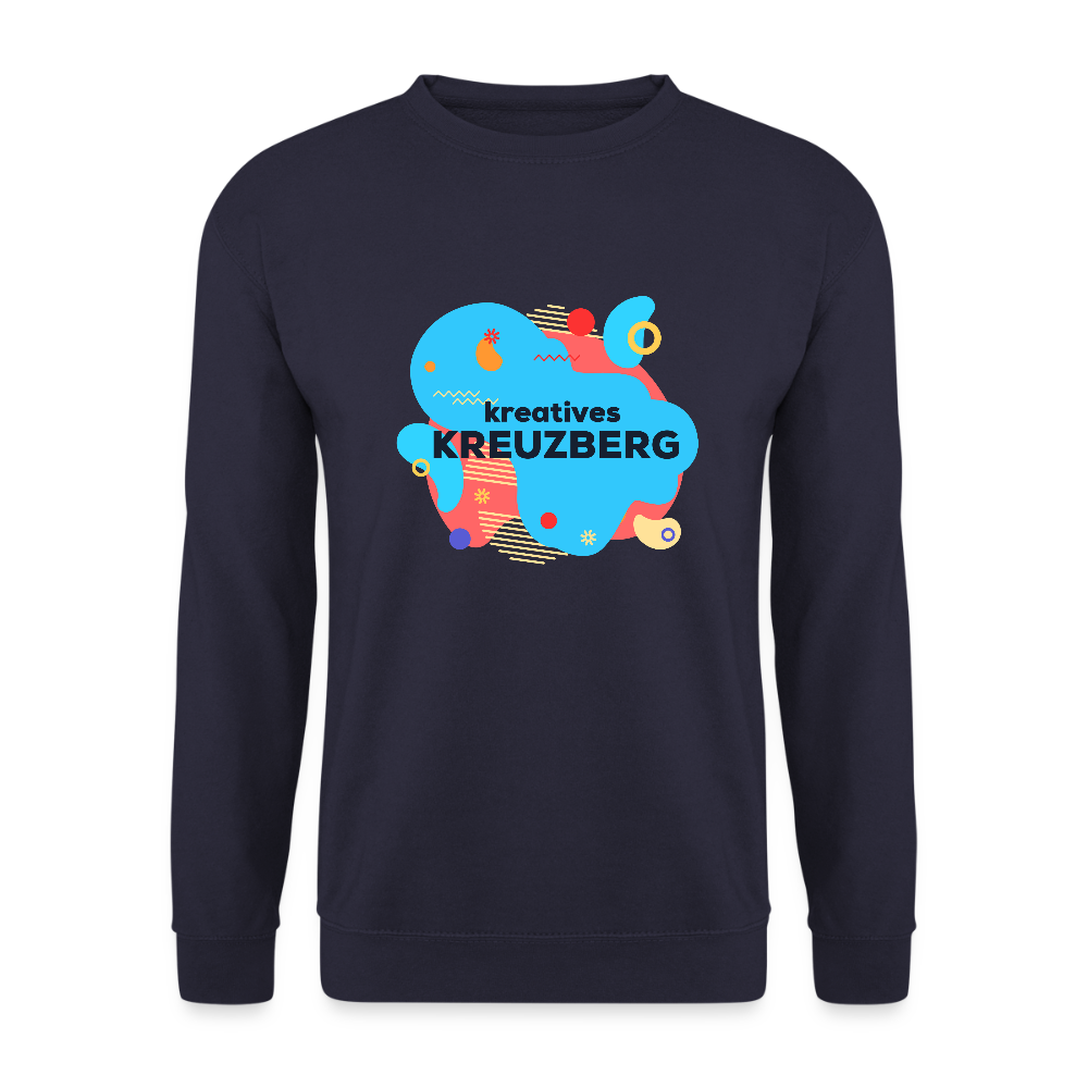 Kreatives Kreuzberg - Unisex Pullover - Navy