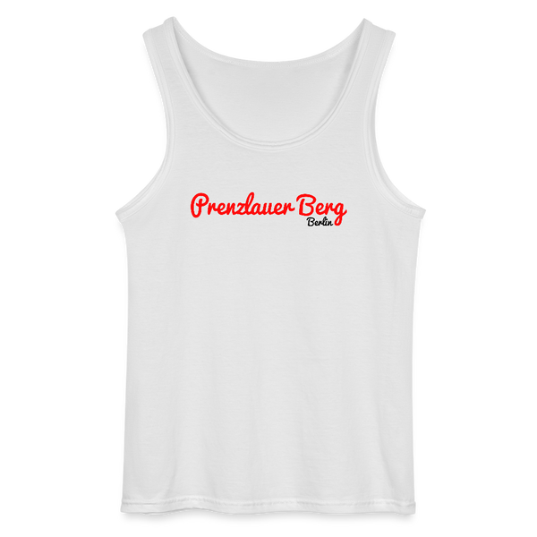 Prenzlauer Berg Berlin - Männer Tank Top - Weiß