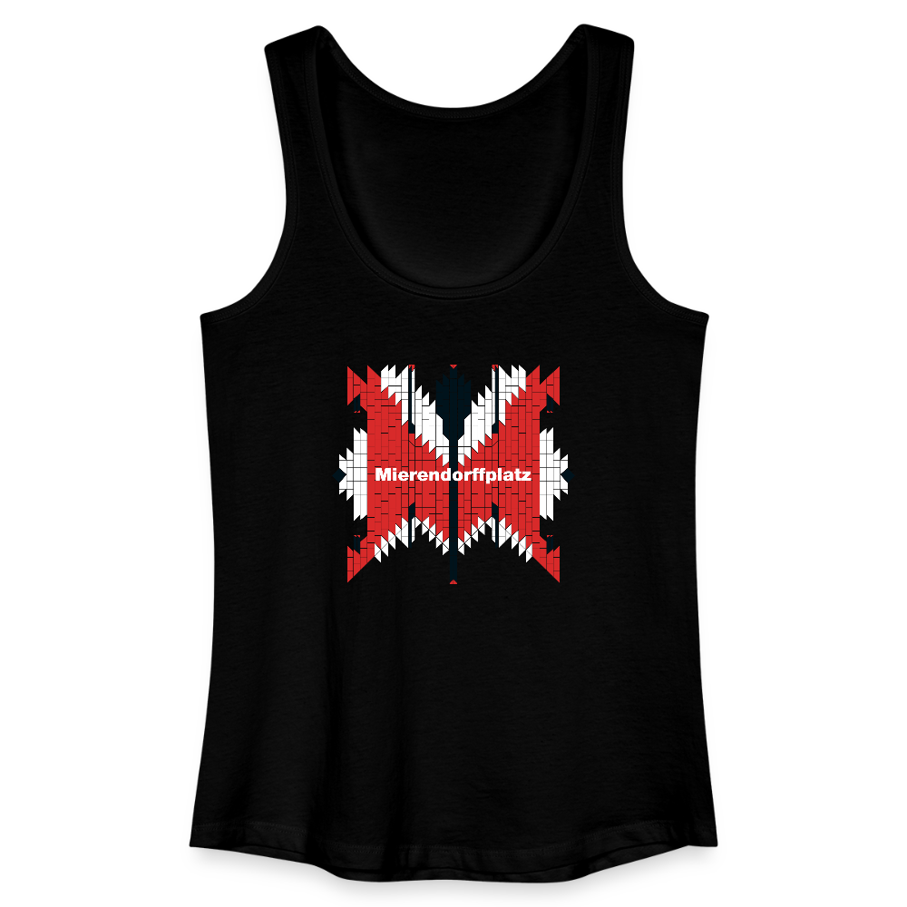 Mierendorffplatz - Frauen Bio Tank Top - Schwarz