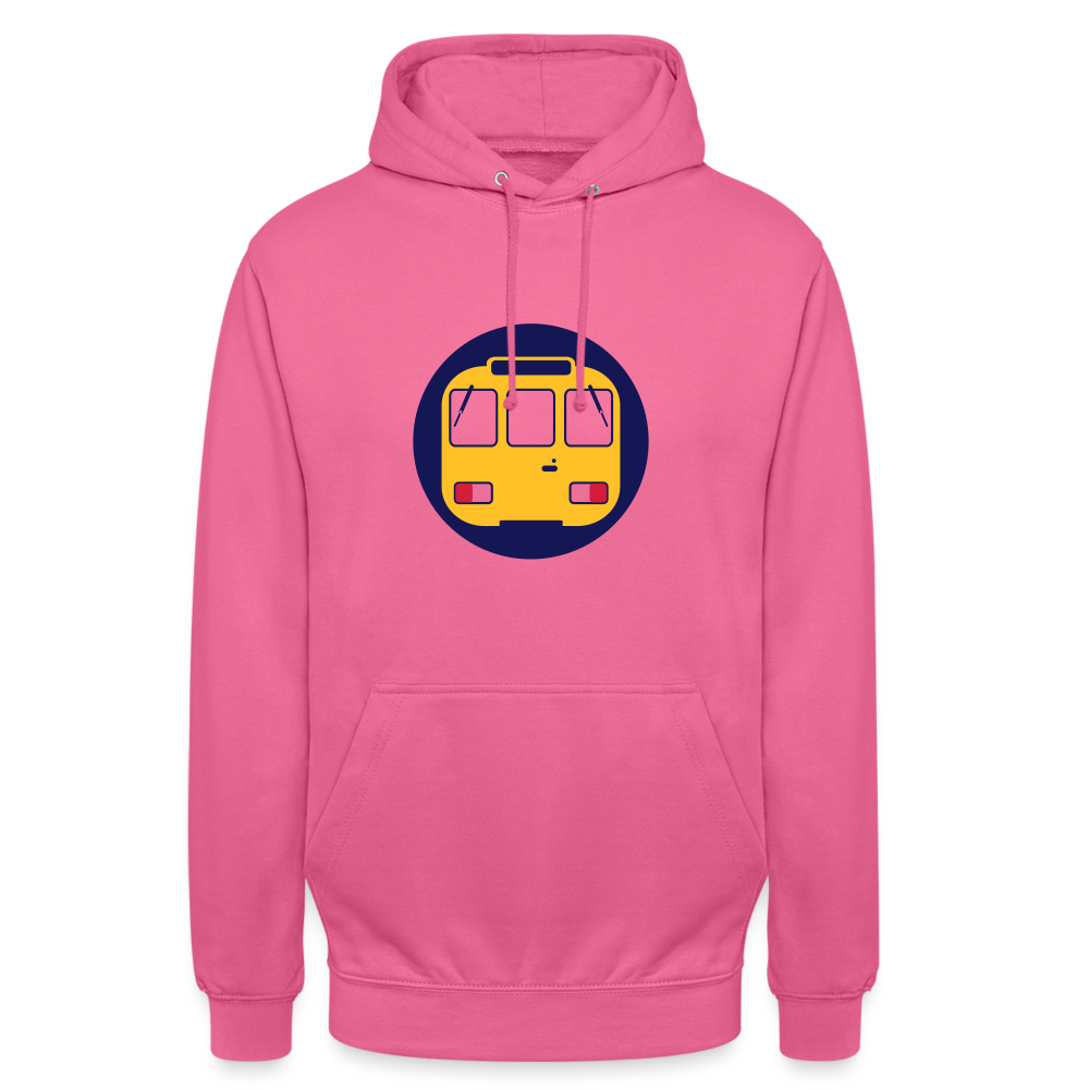 U-Bahntunnel - Unisex Hoodie - Pink