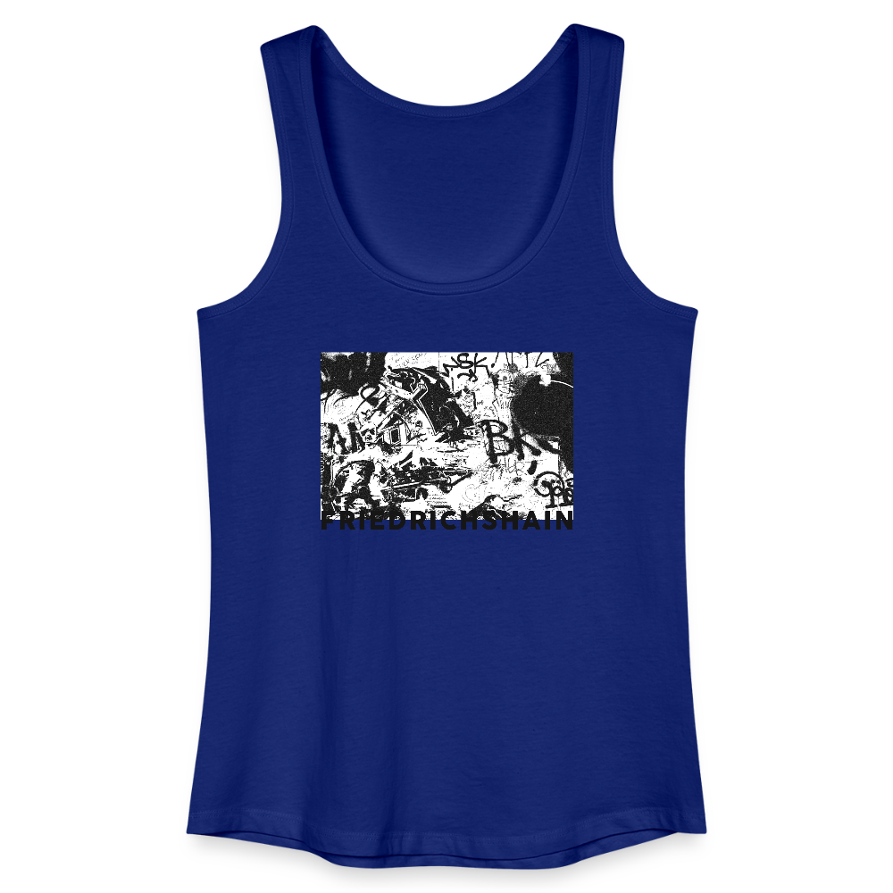 Friedrichshain Graffiti - Frauen Bio Tank Top - Königsblau