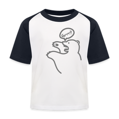 Böser Berliner Bär - Kinder Baseball T-Shirt