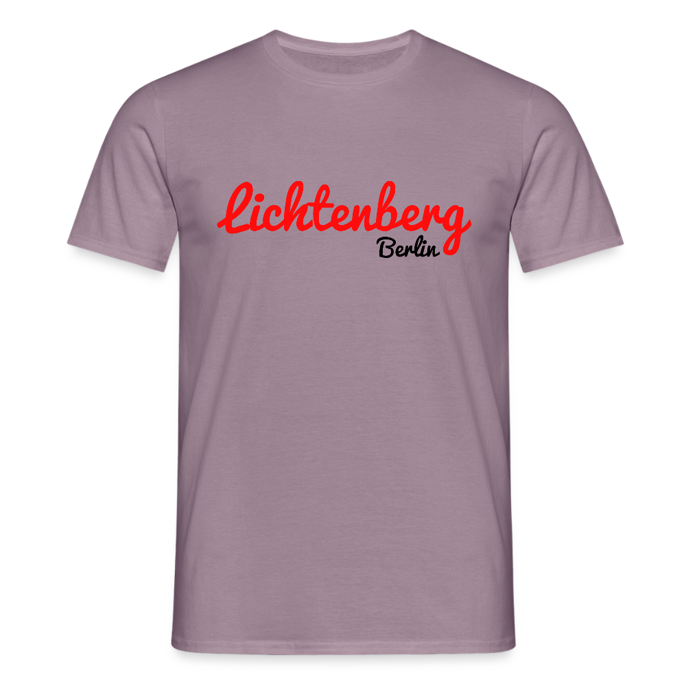 Lichtenberg Berlin - Männer Premium T-Shirt - Lilagrau