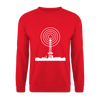 Funkturm im Fokus - Unisex Pullover - Rot