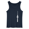 Fernsehturm Zick zack - Männer Tank Top - Navy