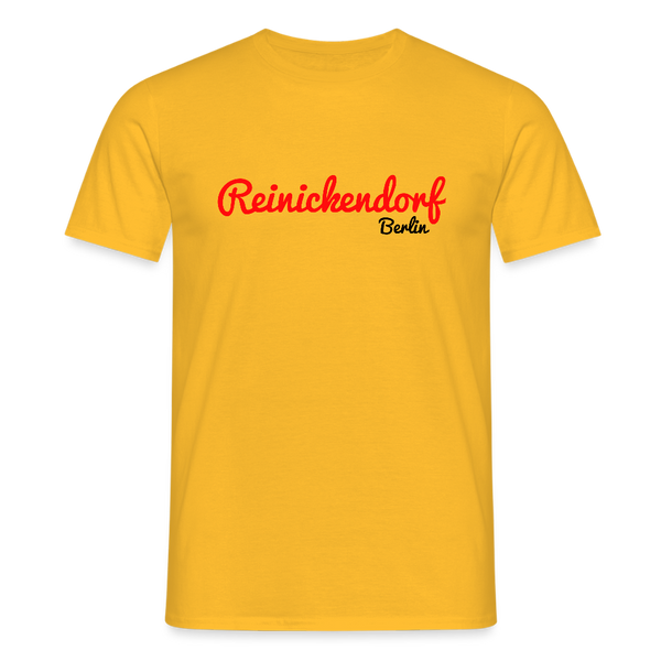 Reinickendorf Berlin - Männer Premium T-Shirt - Gelb
