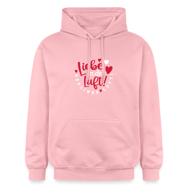 Liebe in der Luft! Berliner Luft! - Hoodie - Hellrosa