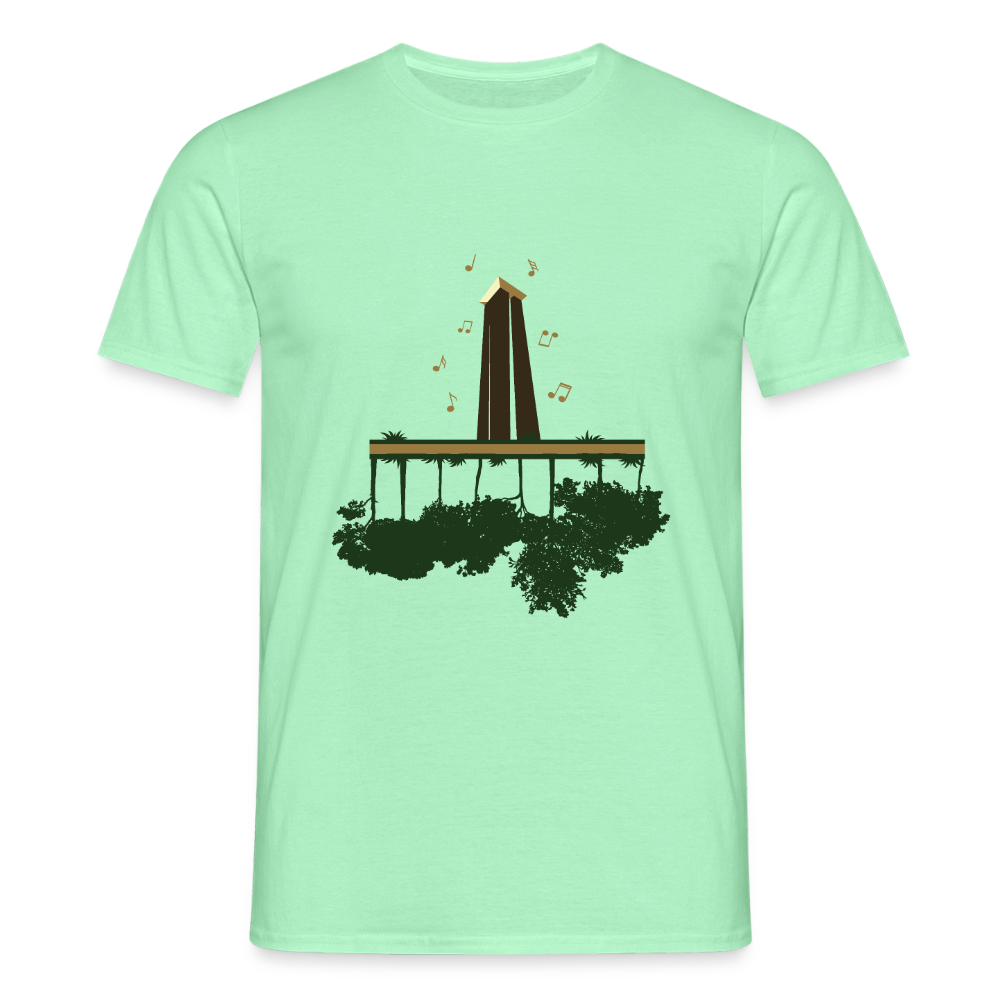 Carillon Tiergarten - Männer Premium T-Shirt - Mintgrün