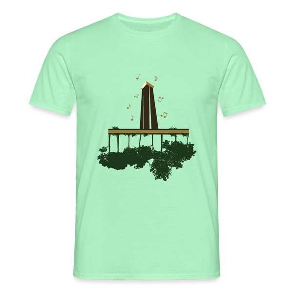 Carillon Tiergarten - Männer Premium T-Shirt - Mintgrün