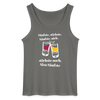 Säufste - Männer Tank Top - Anthrazit