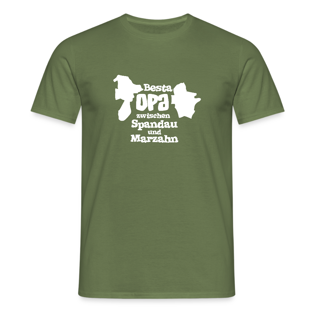 Besta Opa - Männer Premium T-Shirt - Militärgrün