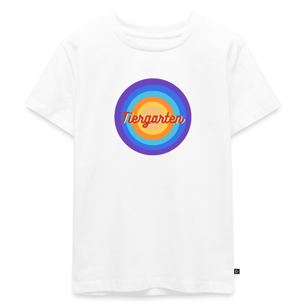 Tiergarten Retro - Kinder Premium T-Shirt - Weiß