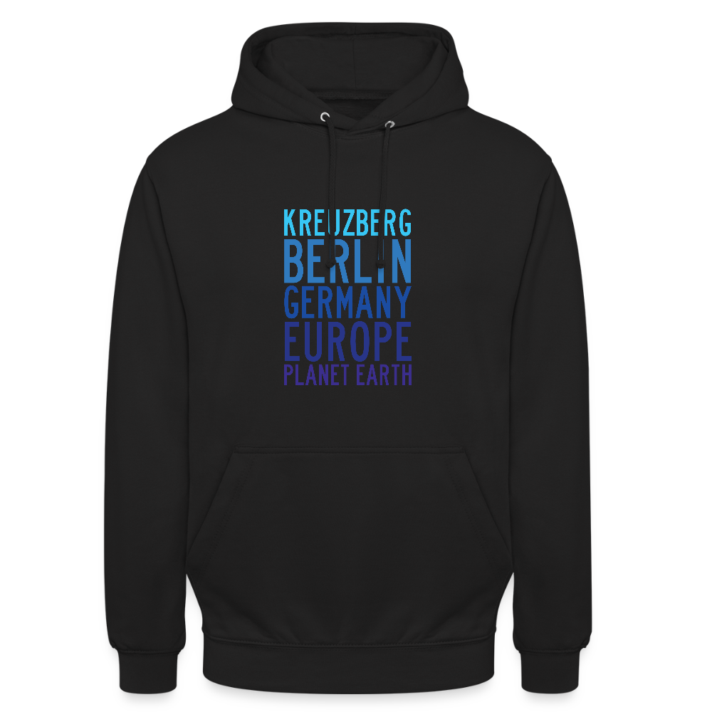 Kreuzberg - Planet Earth - Unisex Hoodie - Schwarz
