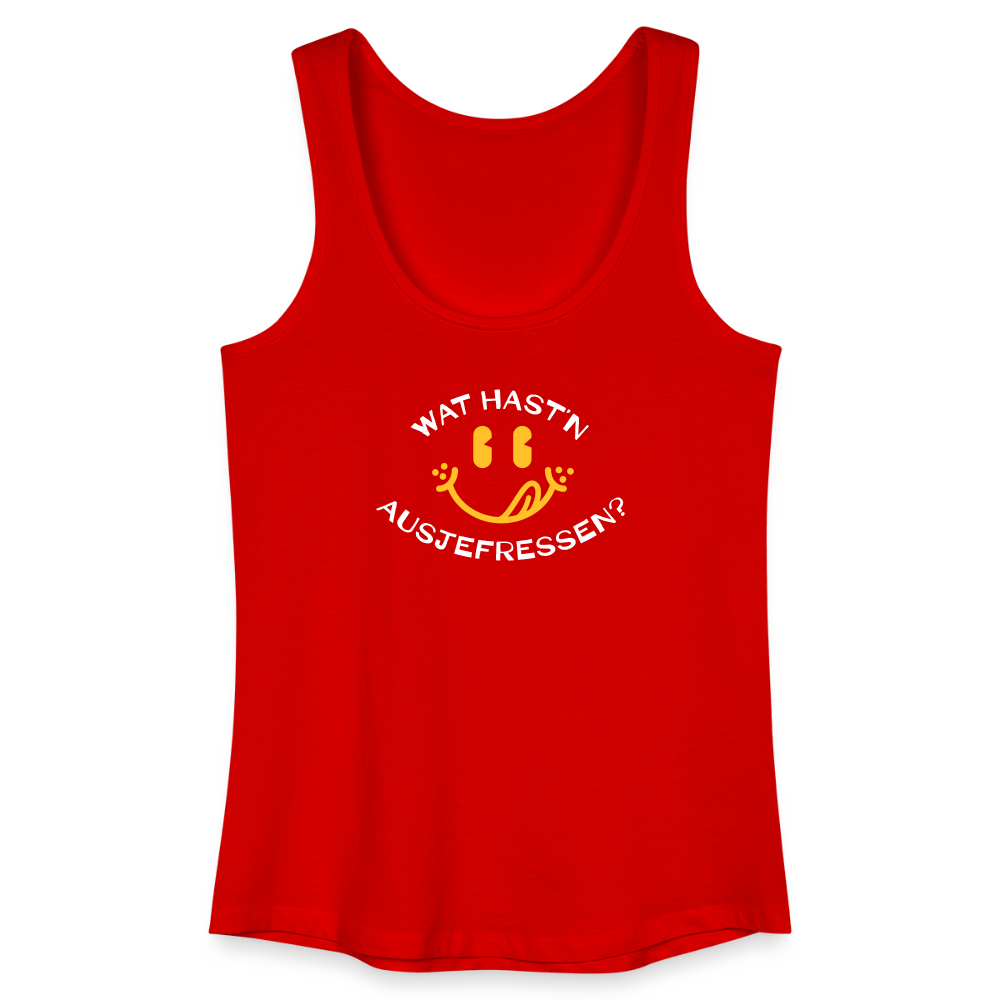 Wat Hast’n Ausjefressen - Frauen Bio Tank Top - Rot