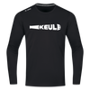 Keule - Männer Sport Langamshirt - Schwarz