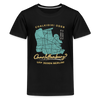 Chalkidiki oder Charlottenburg - Teenager Premium T-Shirt - Schwarz