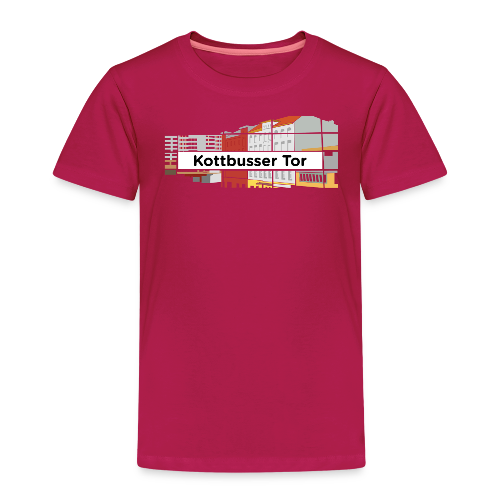 Kottbusser Tor - Kinder Premium T-Shirt - dunkles Pink