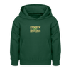 Keen Bock uff Heck Meck - Kinder Hoodie - Flaschengrün