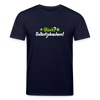 Glück? Selbstjebacken - Unisex Bio T-Shirt - Navy