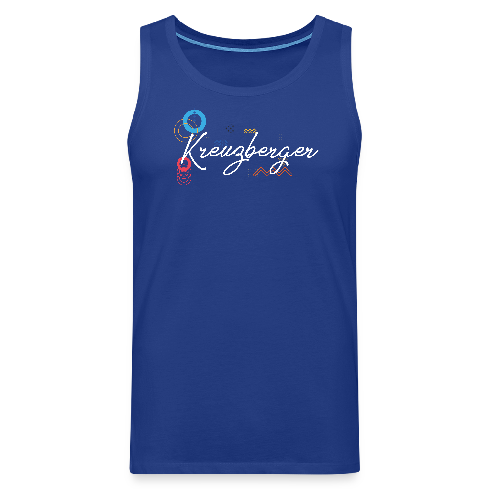 Kreuzberger - Männer Premium Tank Top - Königsblau