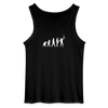 Evolution - Männer Tank Top - Schwarz