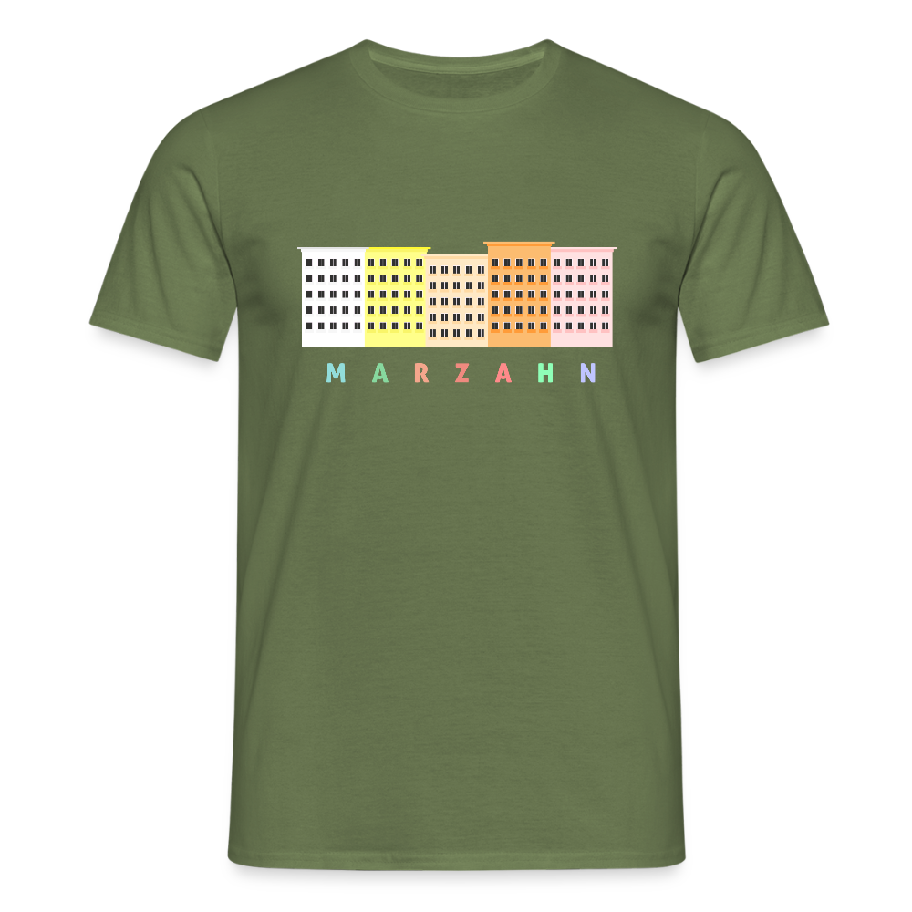 Marzahn - Männer Premium T-Shirt - Militärgrün