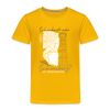 Scharbeutz oder Schöneberg - Kinder Premium T-Shirt - Sonnengelb