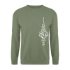 Fernsehturm der Noten - Unisex Pullover - Armeegrün