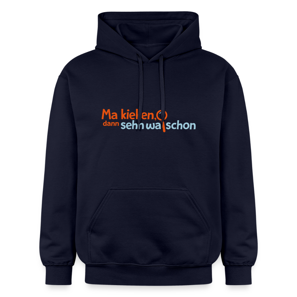 Ma kieken, dann sehn wa schon - Hoodie - Navy