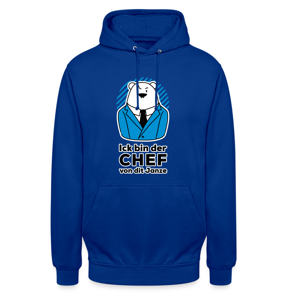 Chef - Unisex Hoodie - Royalblau