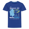 Georgien oder Gesundbrunnen - Teenager Premium T-Shirt - Königsblau