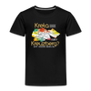 Kreta oder Kreuzberg - Kinder Premium T-Shirt - Schwarz