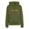 Ick bin dit Spiel! - Frauen Premium Hoodie - Khaki