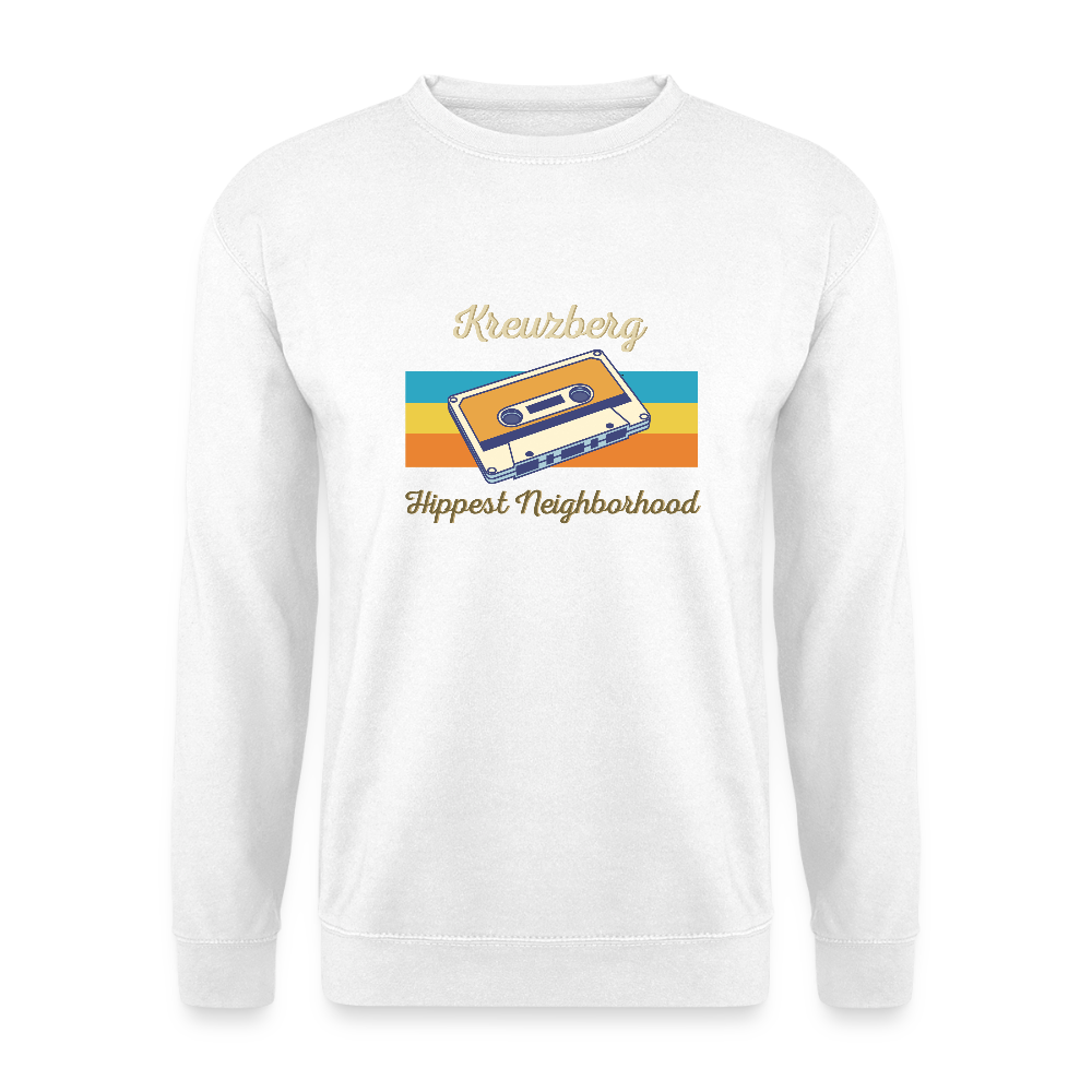 Kreuzberg Hippest Neighborhood - Unisex Pullover - Weiß