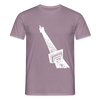 Der Funkturm - Männer Premium T-Shirt - Lilagrau