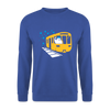 Bär in U-Bahn Kommt - Unisex Pullover - Royalblau
