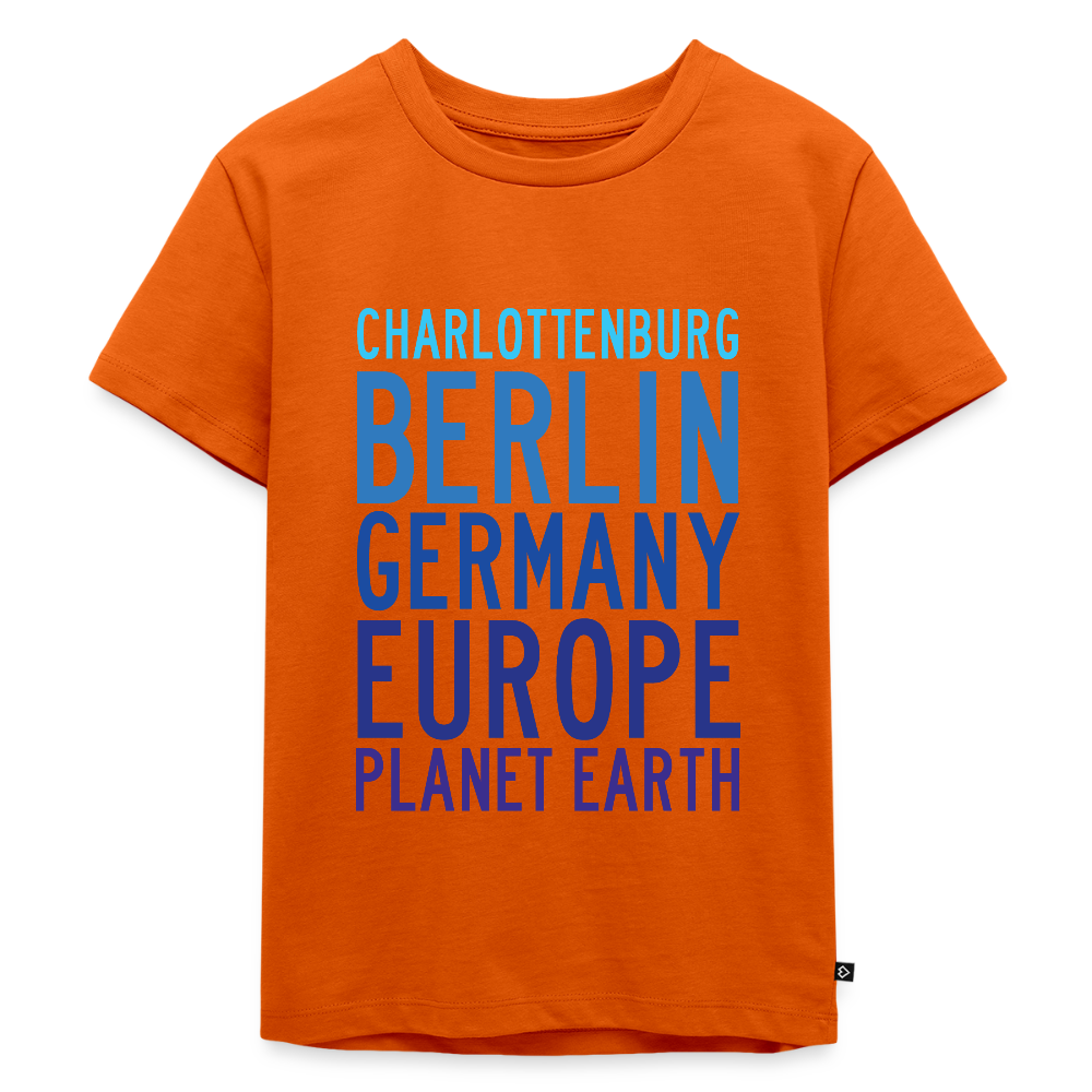 Charlottenburg - Earth - Kinder Premium T-Shirt - Orange