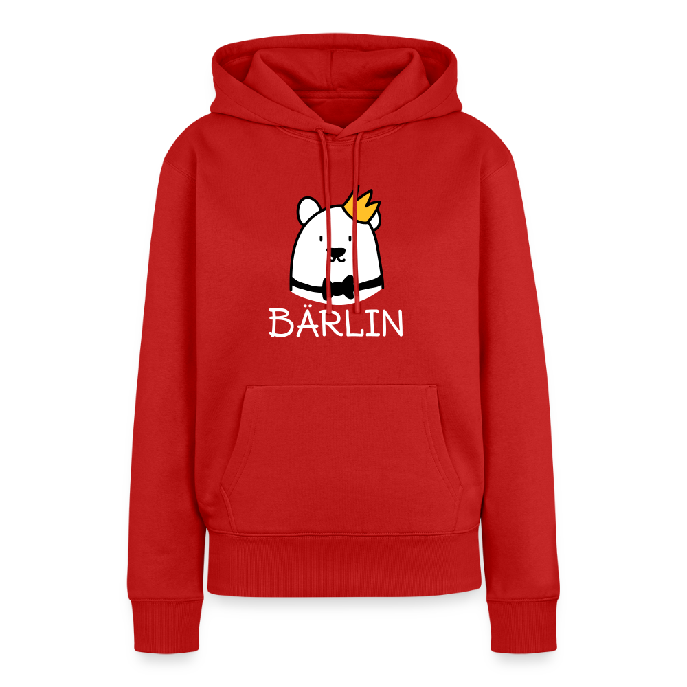 Bärlin - Frauen Premium Hoodie - Rot