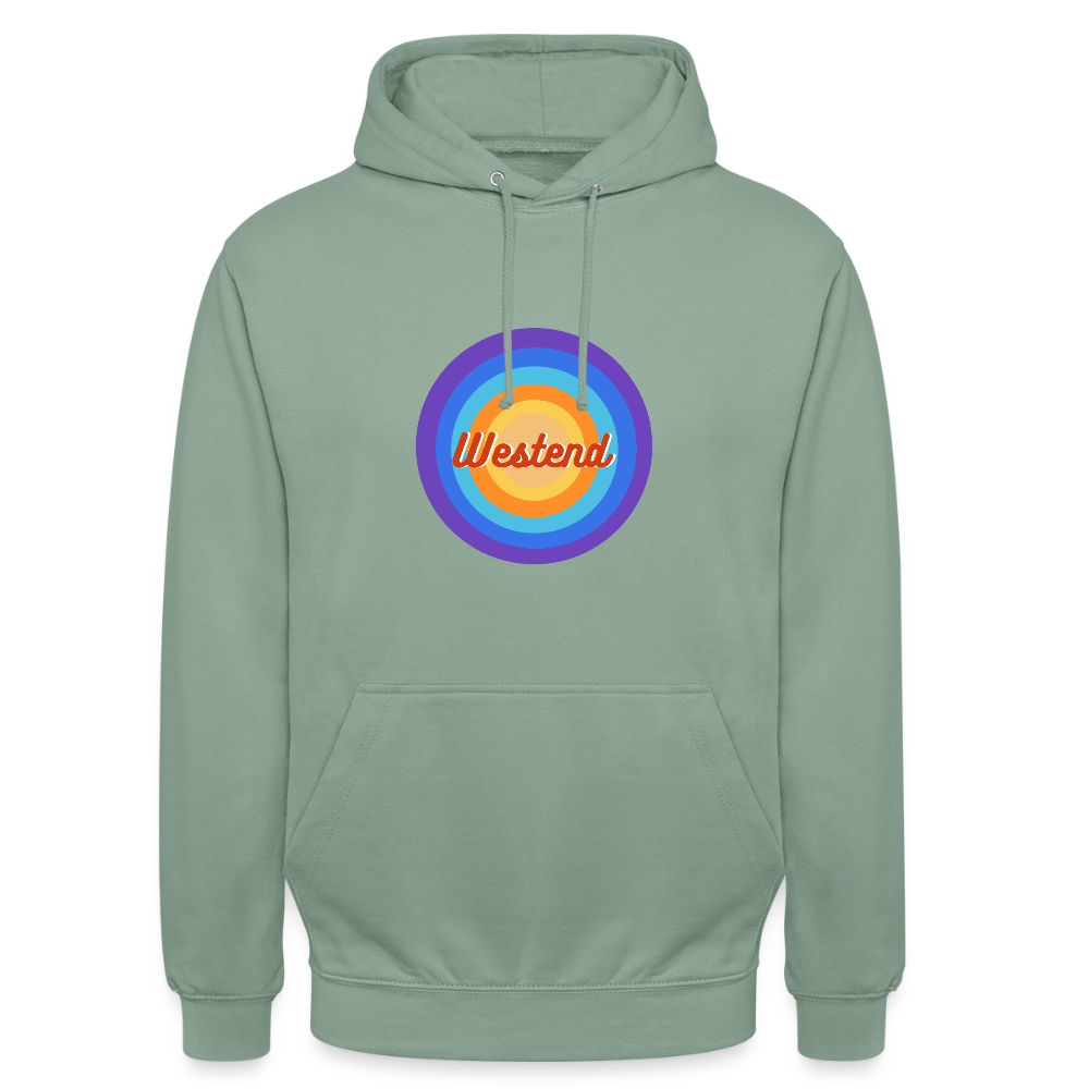 Westend Retro - Unisex Hoodie - Graugrün