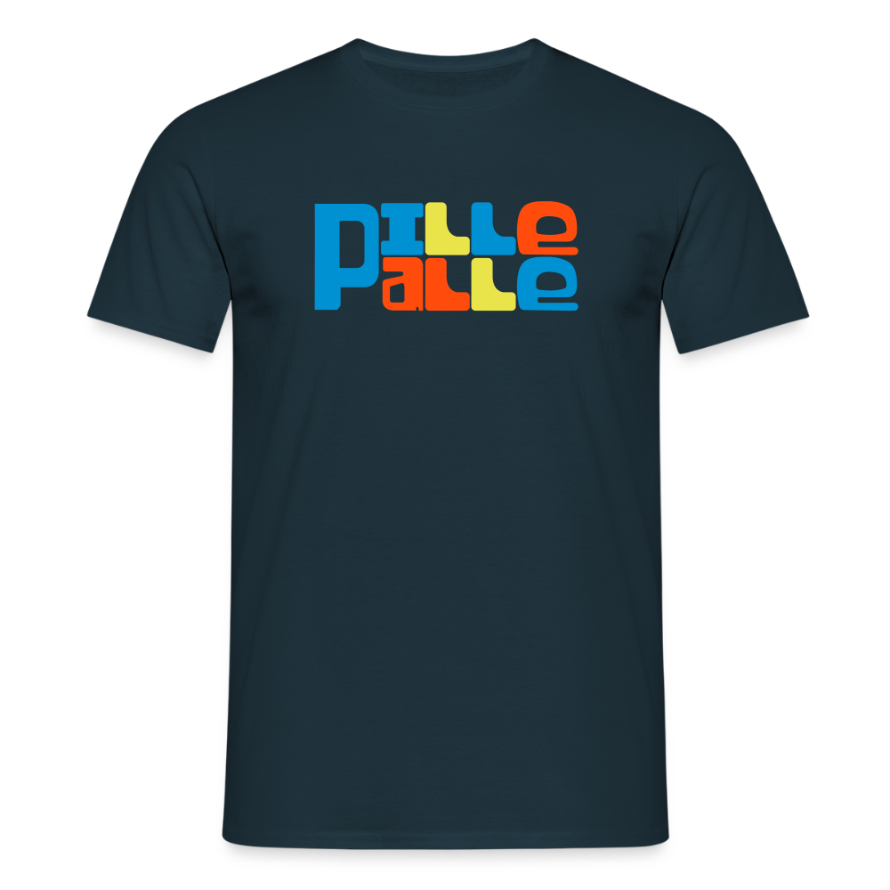 Pillepalle - Männer Premium T-Shirt - Navy