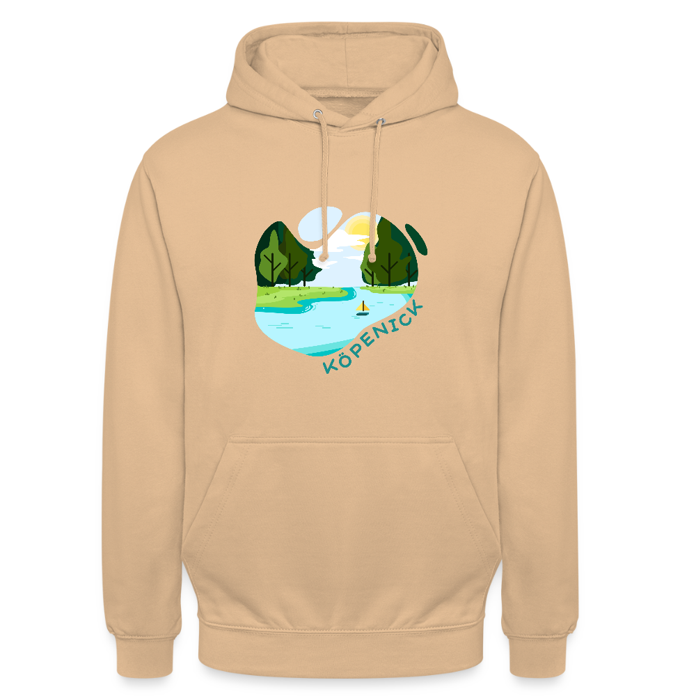 Köpenick am Wasser - Unisex Hoodie - Pfirsich